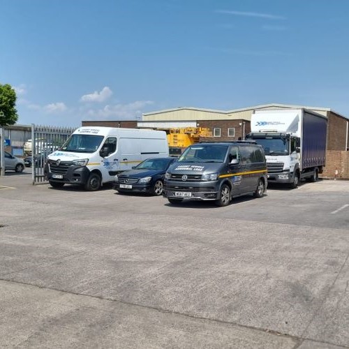 photo of the operating centre - yard in Bristol Avonmouth